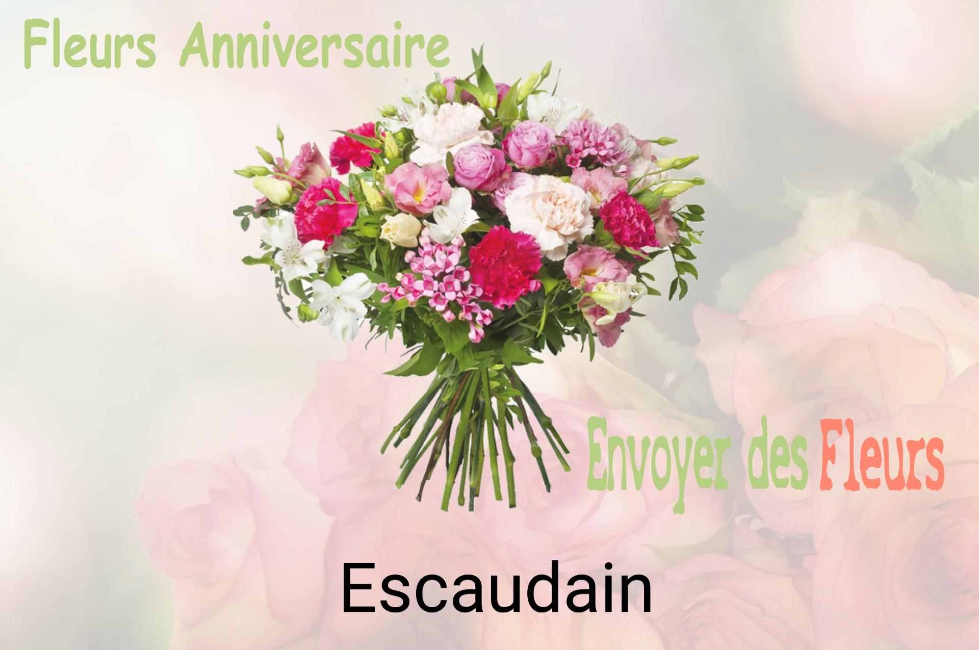Bouquet de fleurs d’anniversaire livré à Escaudain